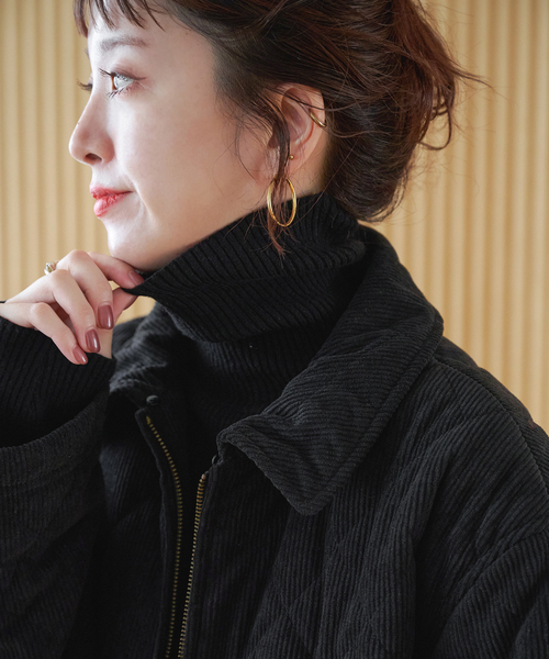 ZOZO限定】ファー襟中綿ジャケット（その他アウター）｜B.C STOCK