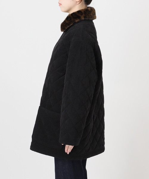 ZOZO限定】ファー襟中綿ジャケット（その他アウター）｜B.C STOCK