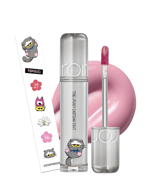 セール】rom&nd X ZO＆FRIENDS ザジューシーラスティングティント