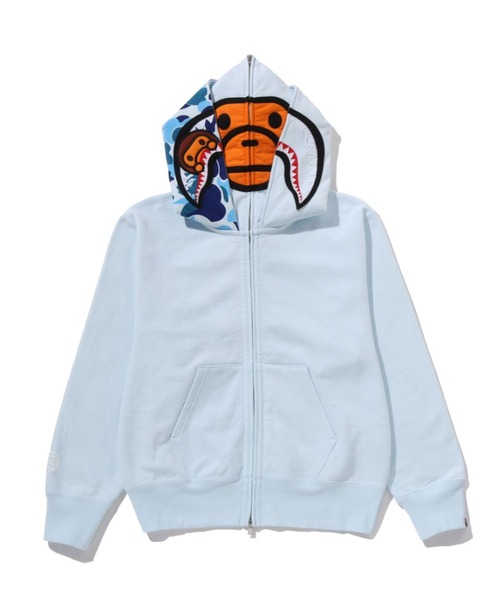 A BATHING APE（アベイシングエイプ）の「MILO SHARK FULL ZIP DOUBLE