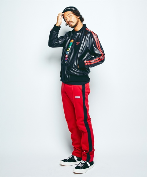 HYSTERIC GLAMOUR（ヒステリックグラマー）の「ADIOS刺繍 レザー