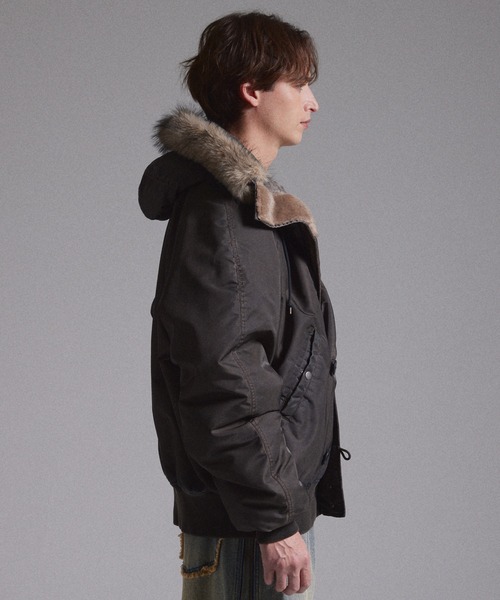 GRANCY（グランシー）の「【GRANCY】ファーポケットデザインフェード