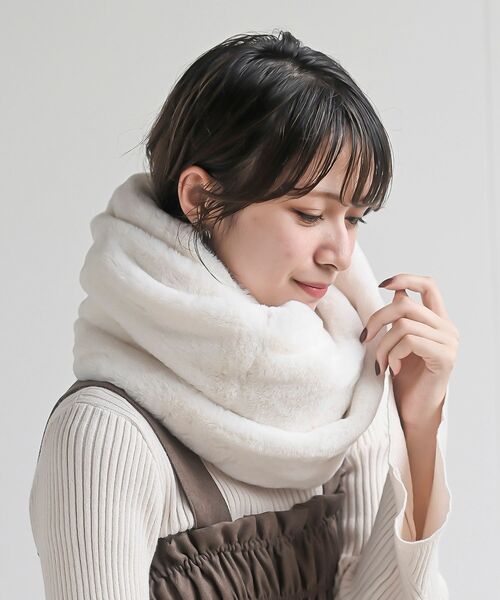 フェイクファースヌード（ネックウォーマー/スヌード）｜rps（アール