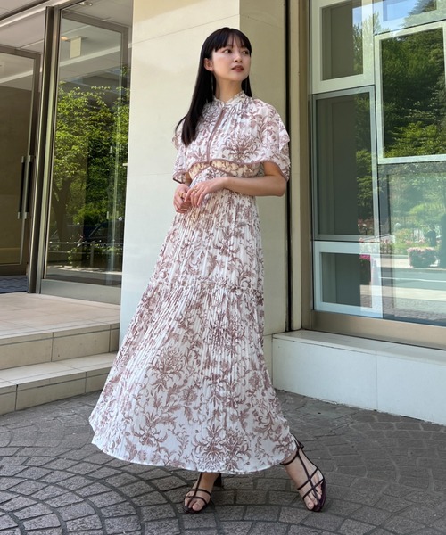 SNIDEL（スナイデル）の「【WEB限定サイズあり】プリーツワンピース