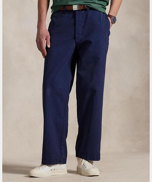 ガーメントダイド ビッグ チノ（チノパンツ）｜POLO RALPH LAUREN