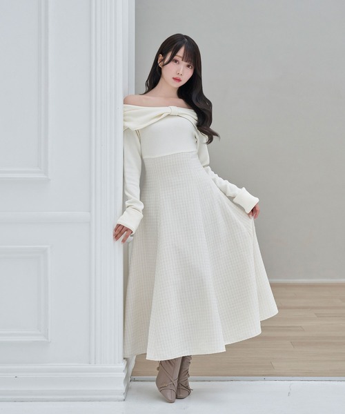 セール】Front ribbon dress（ワンピース）｜Rose Muse（ロゼミューズ