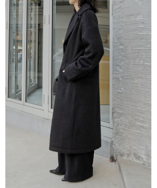 セール】[2025 WINTER PRE ORDER]ウールタッチシャギーチェスター