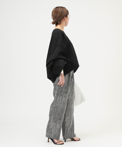 PRE_（プレ）の「【PRE_/プレ】ビッグスリーブスウェットプルオーバー