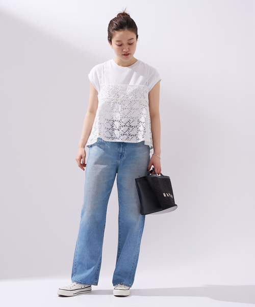 IENA（イエナ）の「レースショートキャミソール（キャミソール）」 - WEAR