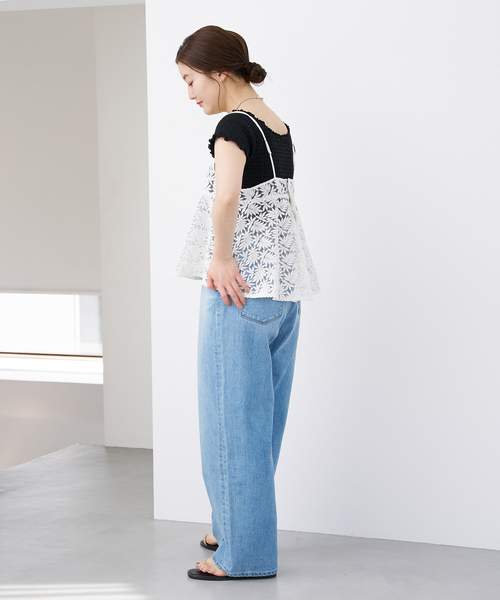 IENA（イエナ）の「レースショートキャミソール（キャミソール）」 - WEAR