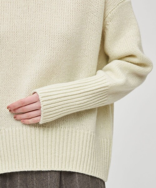 セール】ファインウール ハイネックプルオーバー（ニット/セーター