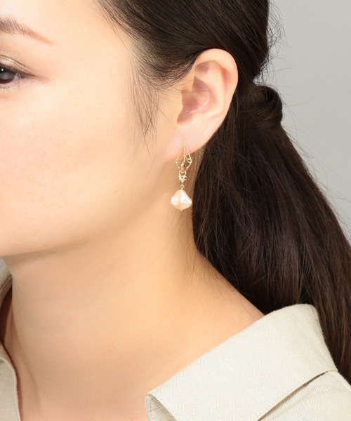 agete（アガット）の「K10ピアス（ピアス（両耳用））」 - WEAR