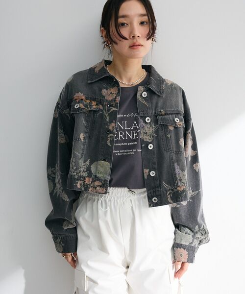 Sugar spoon（シュガースプーン）の「・SUGAR SPOON フラワーptGジャン