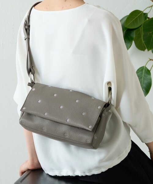 本革》ドットボディバッグ（ショルダーバッグ）｜BEARDSLEY