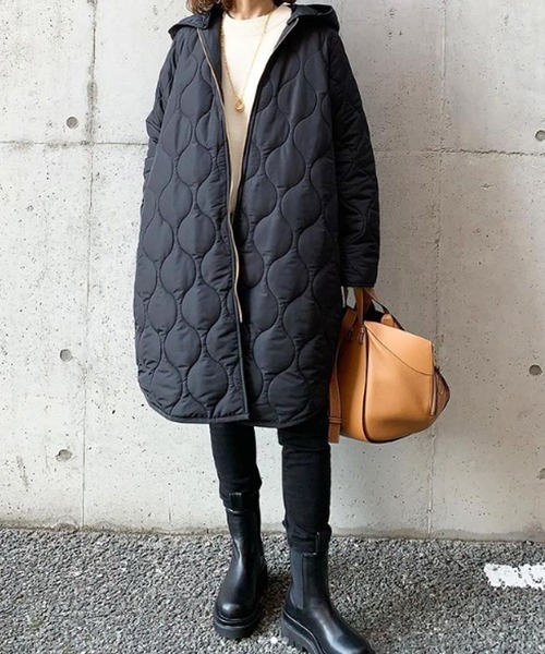 Emma Taylor（エマテイラー）の「美シルエット3wayキルティングフード