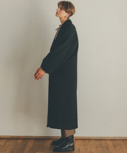 CLANE(クラネ)】ダブルウールロングコート 11101-0092/DOUBLE WOOL