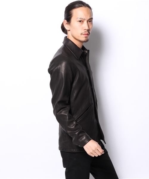 HYSTERIC GLAMOUR（ヒステリックグラマー）の「ゴートレザーコーチJK