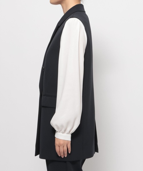 入卒式／セレモニー】Wクロスダブルジレ 598359（その他アウター