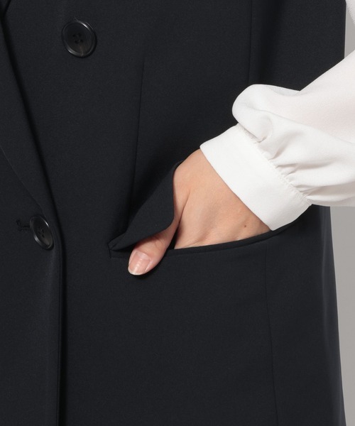 入卒式／セレモニー】Wクロスダブルジレ 598359（その他アウター