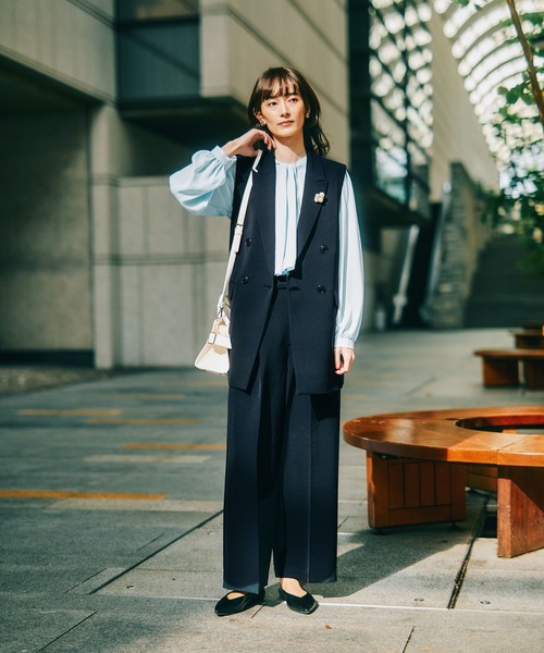 LEPSIM（レプシィム）の「【入卒式／セレモニー】Wクロスダブルジレ