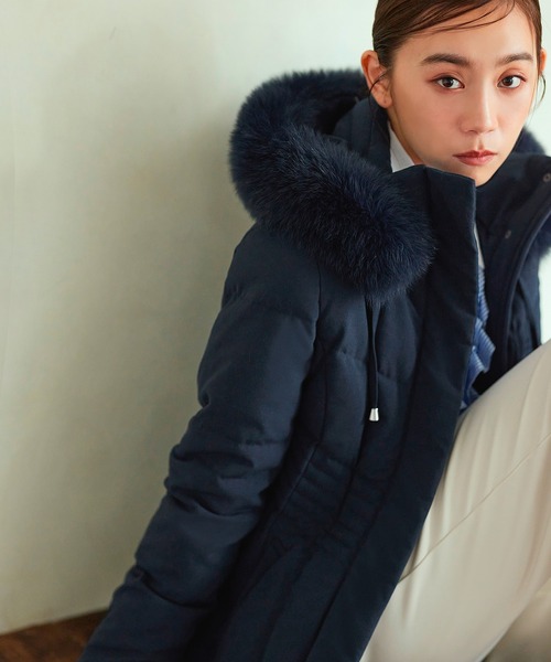 セール】ウエストフィットショートダウンコート ｜ レディース