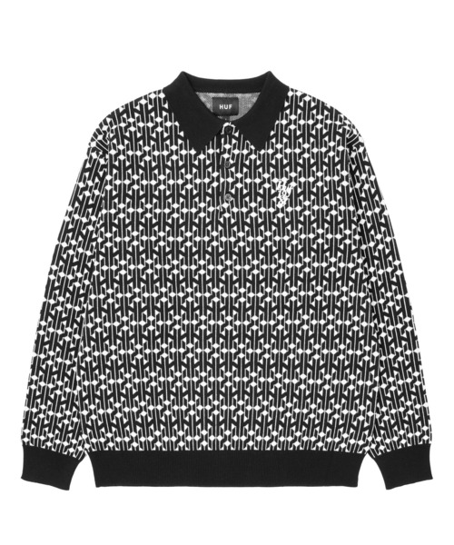 HUF（ハフ）の「PARADOX KNIT POLO / HUF ニット ポロシャツ