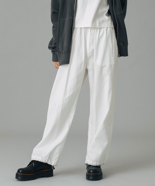FACE LABEL EASY PANTS（その他パンツ）｜X-girl（エックスガール）の