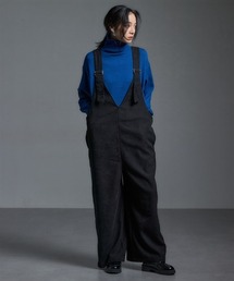 スウェット Vネック」に該当するレディースのつなぎ/オールインワン