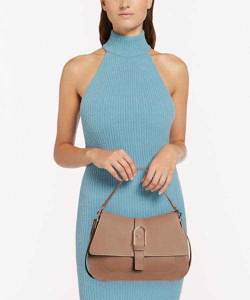 FURLA（フルラ）の「FURLA FLOW MINI TOP HANDLE（ハンドバッグ）」 - WEAR