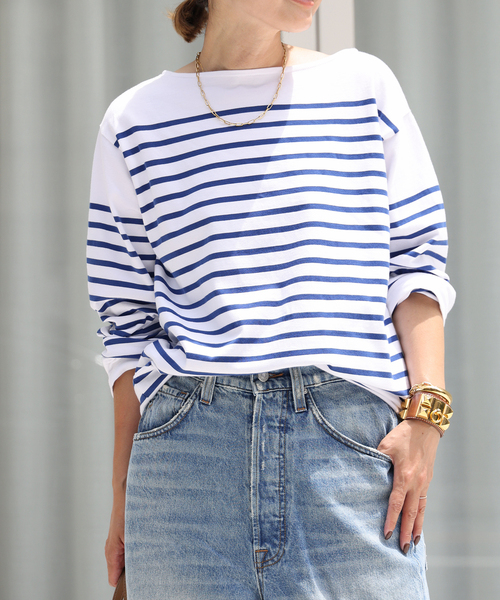 セール】*Coco Stripe T No4（Tシャツ/カットソー）｜Deuxieme Classe