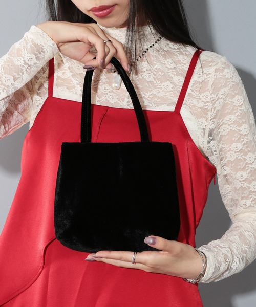 hai】Little Silk/Velvet Bag（ハンドバッグ）｜hai（ハイ）の