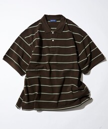 ポロシャツ（ブラウン/茶色系・ボーダー柄）ファッション通販 - ZOZOTOWN