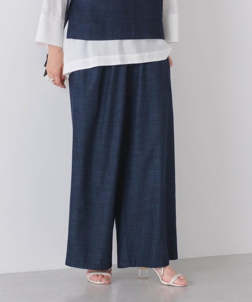 BEARDSLEY（ビアズリー）の「ウエストリブテンセルデニムパンツ