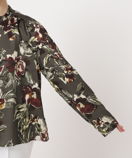 Noble（ノーブル）の「スモーキーフラワープリントシャツ（シャツ