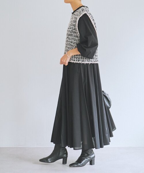 セール】前後ギャザーワンピース（ワンピース）｜BEARDSLEY