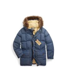 RRL（ダブル アール エル）の「レザーヨーク キルテッド オイルクロス