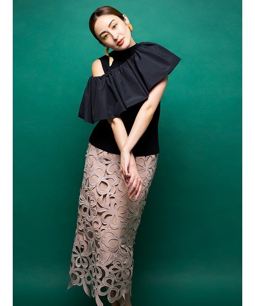 CELFORD（セルフォード）の「リボンレーススカート（スカート）」 - WEAR