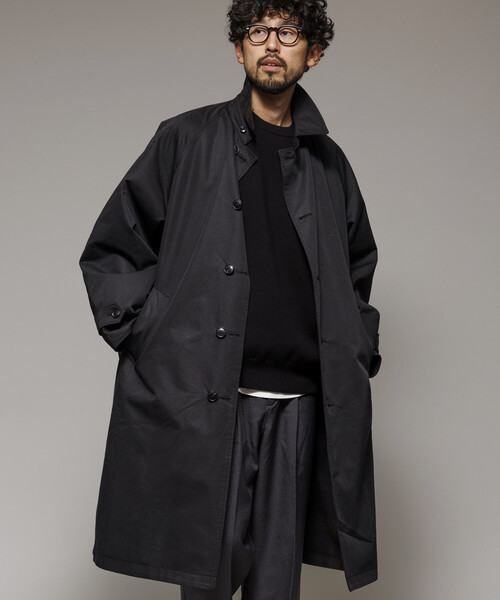 セール】リバーシブル ウール混 フランネル チェック バルマカーン