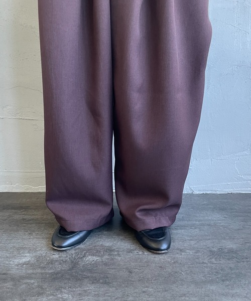 mizuiro ind/ミズイロインド] ワイドカーゴパンツ（カーゴパンツ