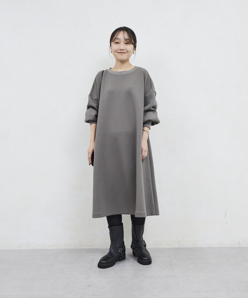 BEARDSLEY（ビアズリー）の「袖パフダンボールワンピース（ワンピース