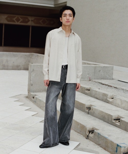 MICRO SPAN BASIC DRESS SHIRT（シャツ/ブラウス）｜WYM LIDNM（ウィム