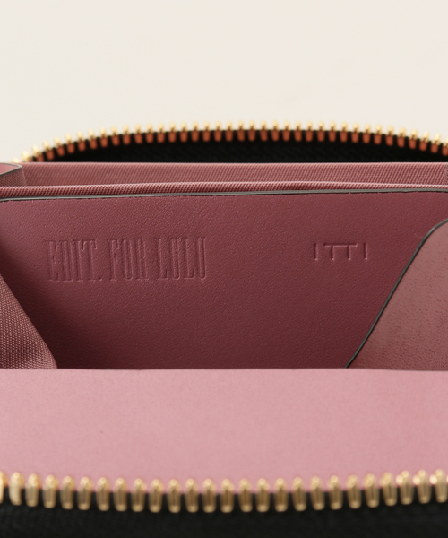 セール】【ITTI × EDIT. FOR LULU】別注mini wallet（ピンク）（財布