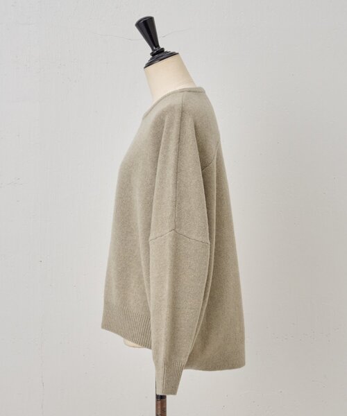 ヤク混ワイドニットプルオーバー（ニット/セーター）｜BEARDSLEY