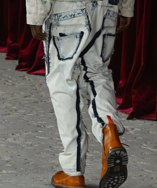 DOCKING BLEACH DENIM PANTS（デニムパンツ）｜JUNYA WATANABE MAN