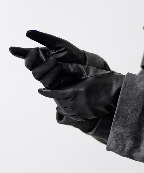 CLEL（クレイル）の「【CLEL】Lamb Leather Gloves/ラムレザーグローブ