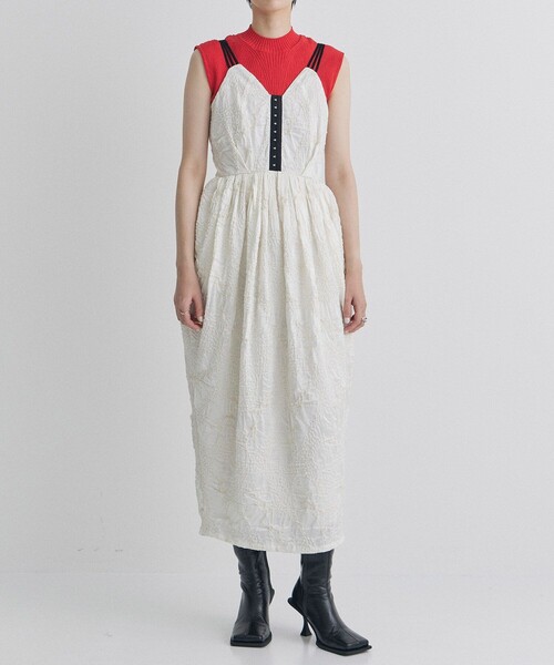 MURRAL（ミューラル）の「MURRAL/mu21ss-0906 ivy halfsleeve dress