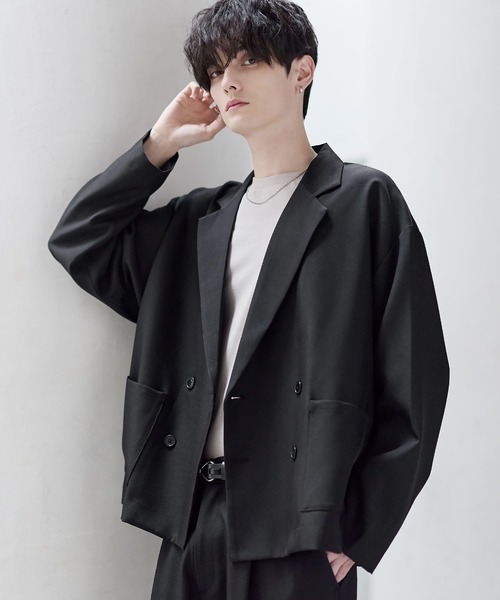 セール】【セットアップ 2点セット】防シワシングル/ダブルテーラード