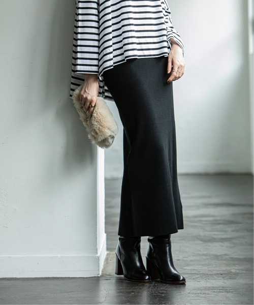 Noble（ノーブル）の「リブニットタイトスカート◇（スカート）」 - WEAR