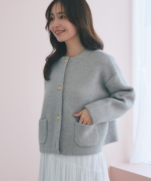 セール】【春まで使える！・着回し力抜群】ハイクオリティウール接結