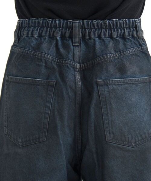 残りわずか】コーティングデニムバレルパンツ（デニムパンツ）｜UNITED